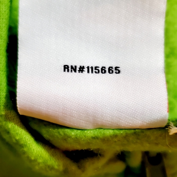 NINJA TURTLES HOODED SWEATER W/ EYEHOLES. MENS Sz:XL MICHAELANGELO. NICKELODEON - Picture 11 of 11